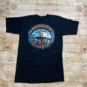 Harley-Davidson Men’s Black 2004 Tucson Arizona Short Sleeve T-Shirt